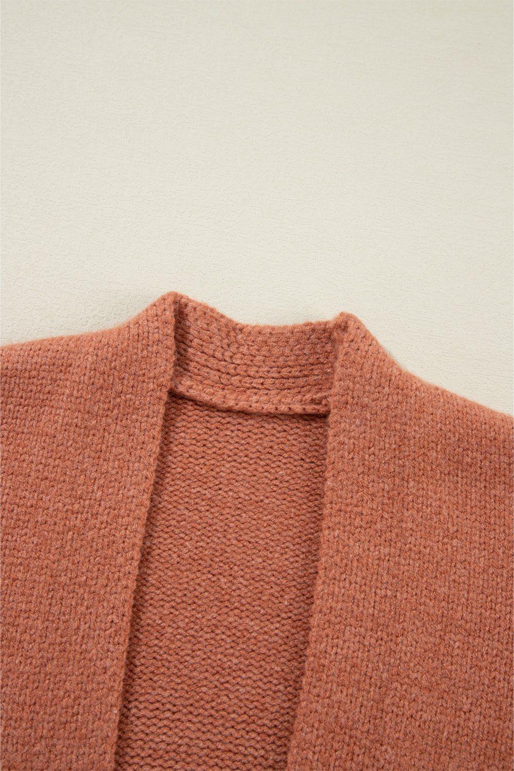 Light French Beige Drop Shoulder Open Front Cropped Cardigan - Premium Sweaters & Cardigans/Cardigans from Momma Done Gone Crafty- Just $34.80! Shop now at Momma Done Gone Crafty