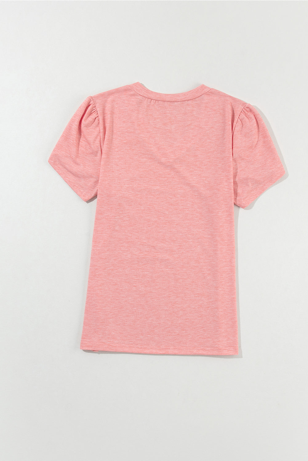Rose Tan Fashion Petal Sleeve V Neck T Shirt - Premium Tops/Tops & Tees from Momma Done Gone Crafty- Just $16.99! Shop now at Momma Done Gone Crafty