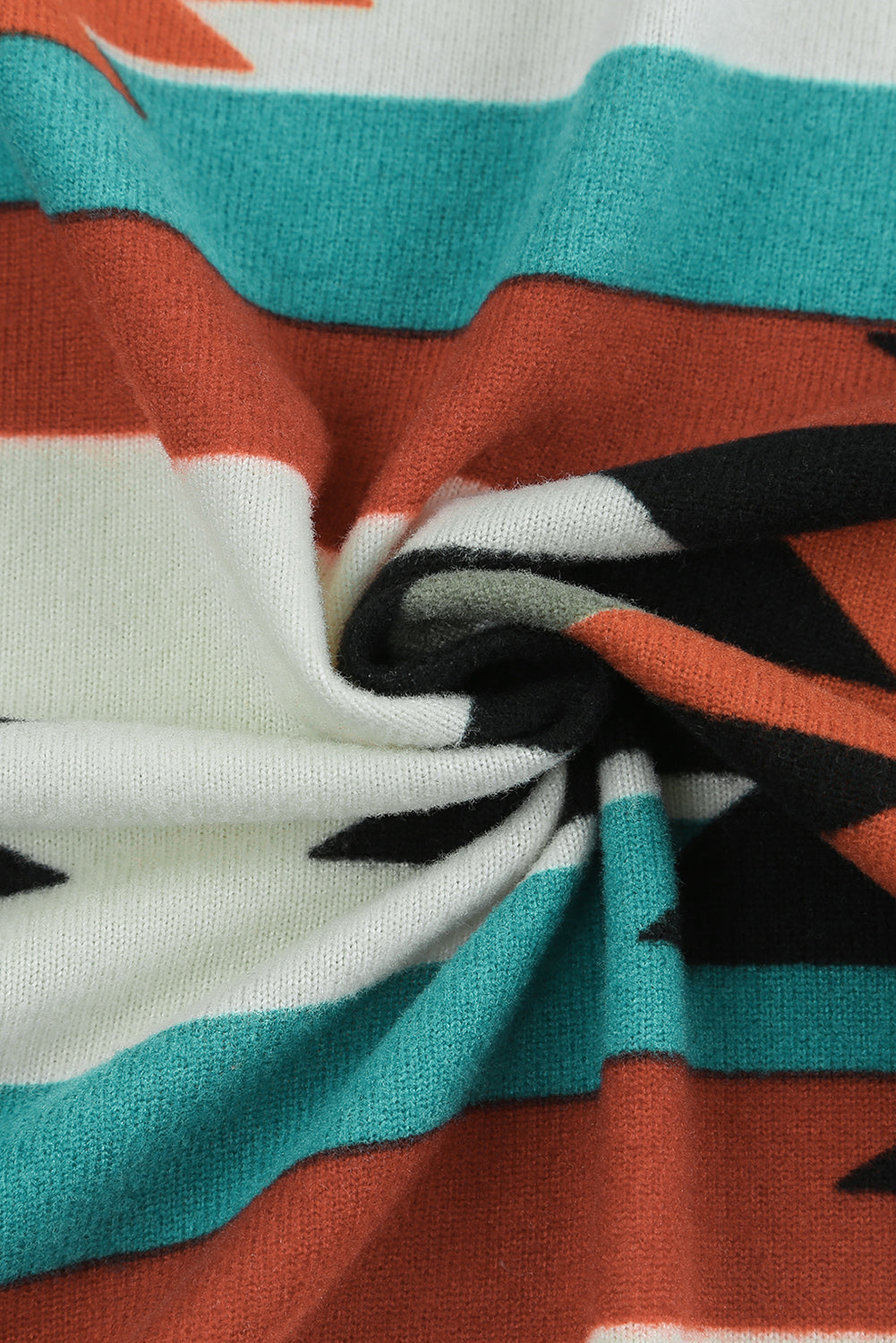 Multicolor Geometric Color Block Open Front Long Cardigan - Premium Tops from Momma Done Gone Crafty- Just $32.94! Shop now at Momma Done Gone Crafty