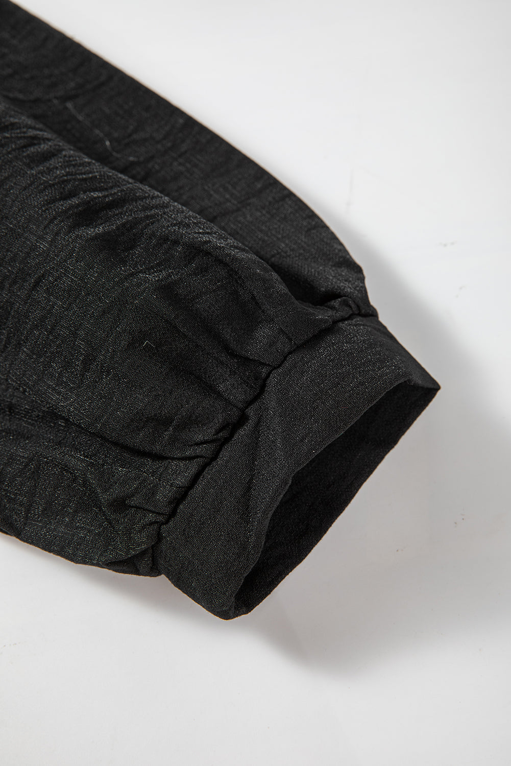 Black 3/4 Sleeve Button Up Long Kimono - Premium Outerwear/Kimonos from Momma Done Gone Crafty- Just $35.99! Shop now at Momma Done Gone Crafty