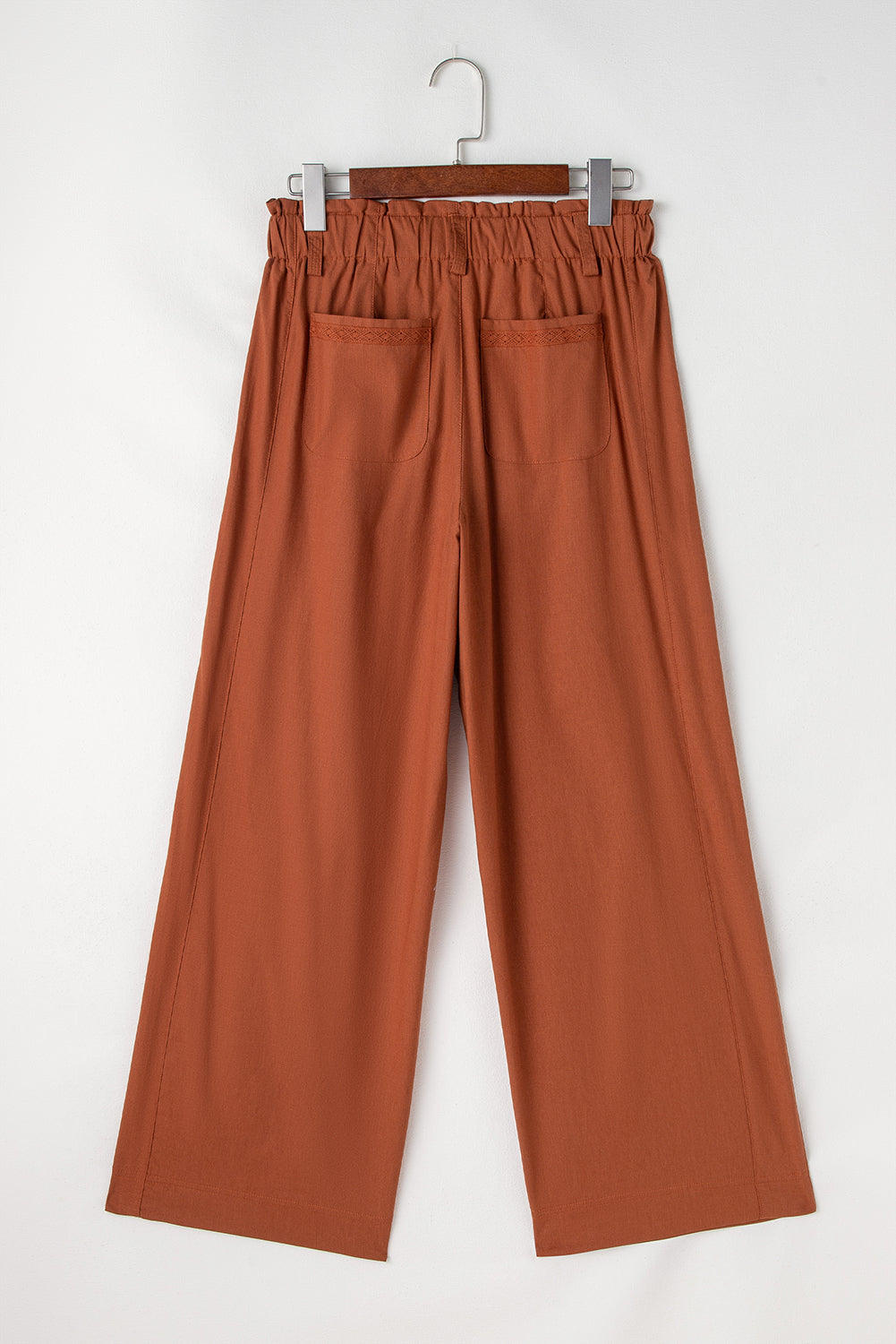 Red Dahlia Elastic Waist Pocketed Casual Straight Leg Pants - Premium Bottoms/Pants & Culotte from Momma Done Gone Crafty- Just $52.99! Shop now at Momma Done Gone Crafty