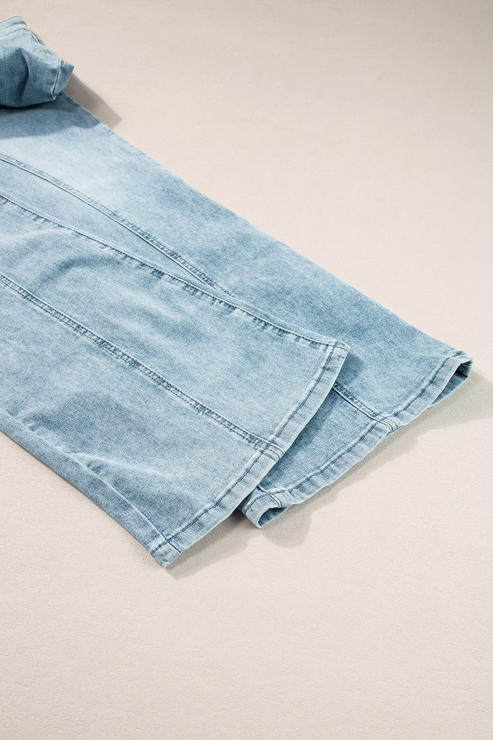 Dusk Blue Acid Wash Extra Wide Leg High Waist Long Jeans - Premium Bottoms/Jeans from Momma Done Gone Crafty- Just $39.45! Shop now at Momma Done Gone Crafty