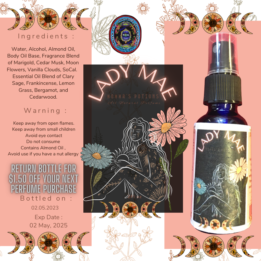 Lady Mae Perfume - Premium from Momma Done Gone Crafty- Just $18.00! Shop now at Momma Done Gone Crafty