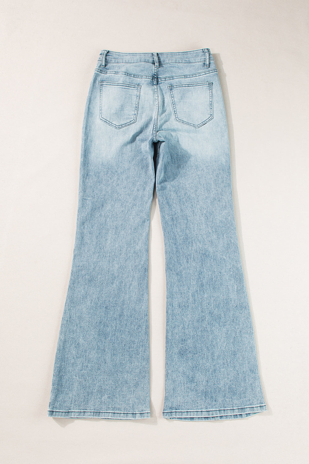 Dusk Blue Acid Wash Extra Wide Leg High Waist Long Jeans - Premium Bottoms/Jeans from Momma Done Gone Crafty- Just $39.45! Shop now at Momma Done Gone Crafty