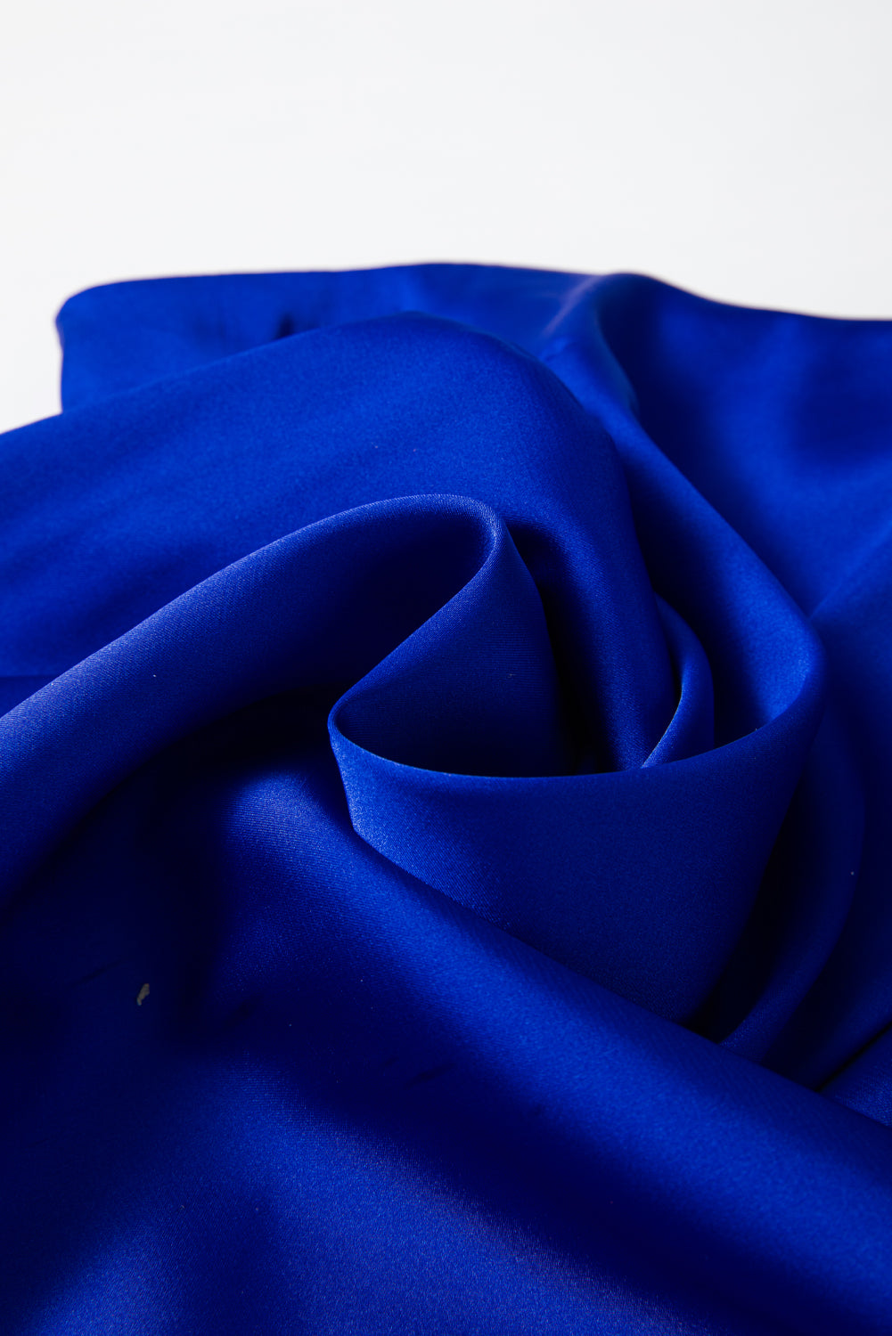 Dark Blue Asymmetric One Shoulder Bell Sleeve Satin Blouse - Premium Tops/Blouses & Shirts from Momma Done Gone Crafty- Just $14.10! Shop now at Momma Done Gone Crafty