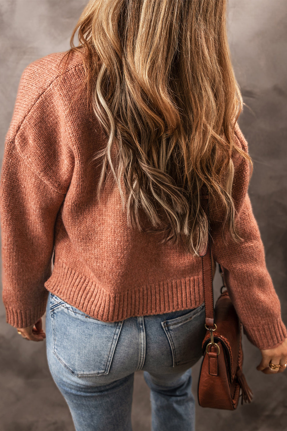 Light French Beige Drop Shoulder Open Front Cropped Cardigan - Premium Sweaters & Cardigans/Cardigans from Momma Done Gone Crafty- Just $34.80! Shop now at Momma Done Gone Crafty