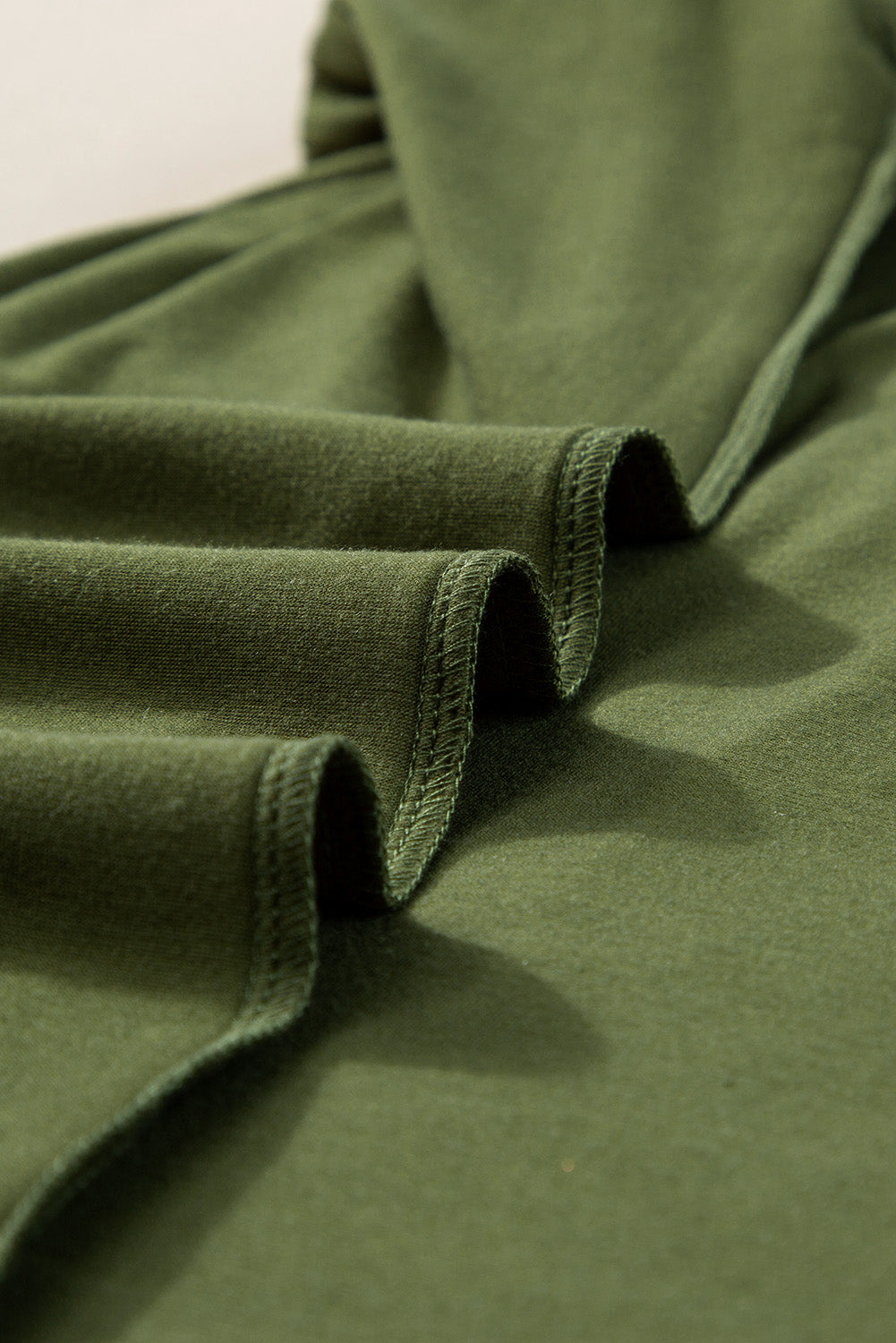 Fern Green Notched Neck Pleated Puff Sleeve Shift T-shirt Dress - Premium Dresses/T Shirt Dresses from Ashes 2 Wildflowers Boutique, LLC- Just $18.03! Shop now at Ashes 2 Wildflowers Boutique, LLC