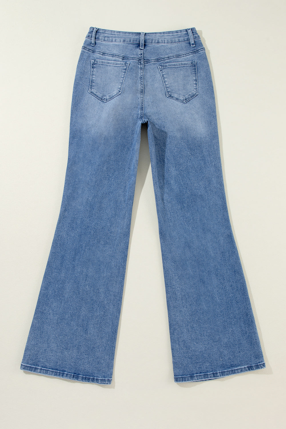 Ashleigh Blue Acid Wash Distressed Wide Leg High Waist Jeans - Premium Bottoms/Jeans from Momma Done Gone Crafty- Just $41.25! Shop now at Momma Done Gone Crafty