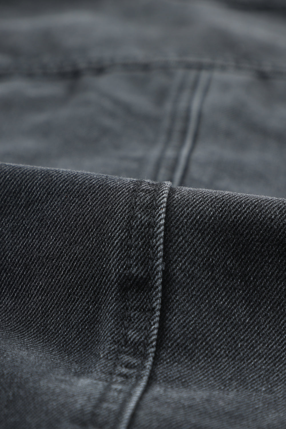 Black Ripped Denim Jacket - Premium Outerwear from Momma Done Gone Crafty- Just $56.99! Shop now at Momma Done Gone Crafty