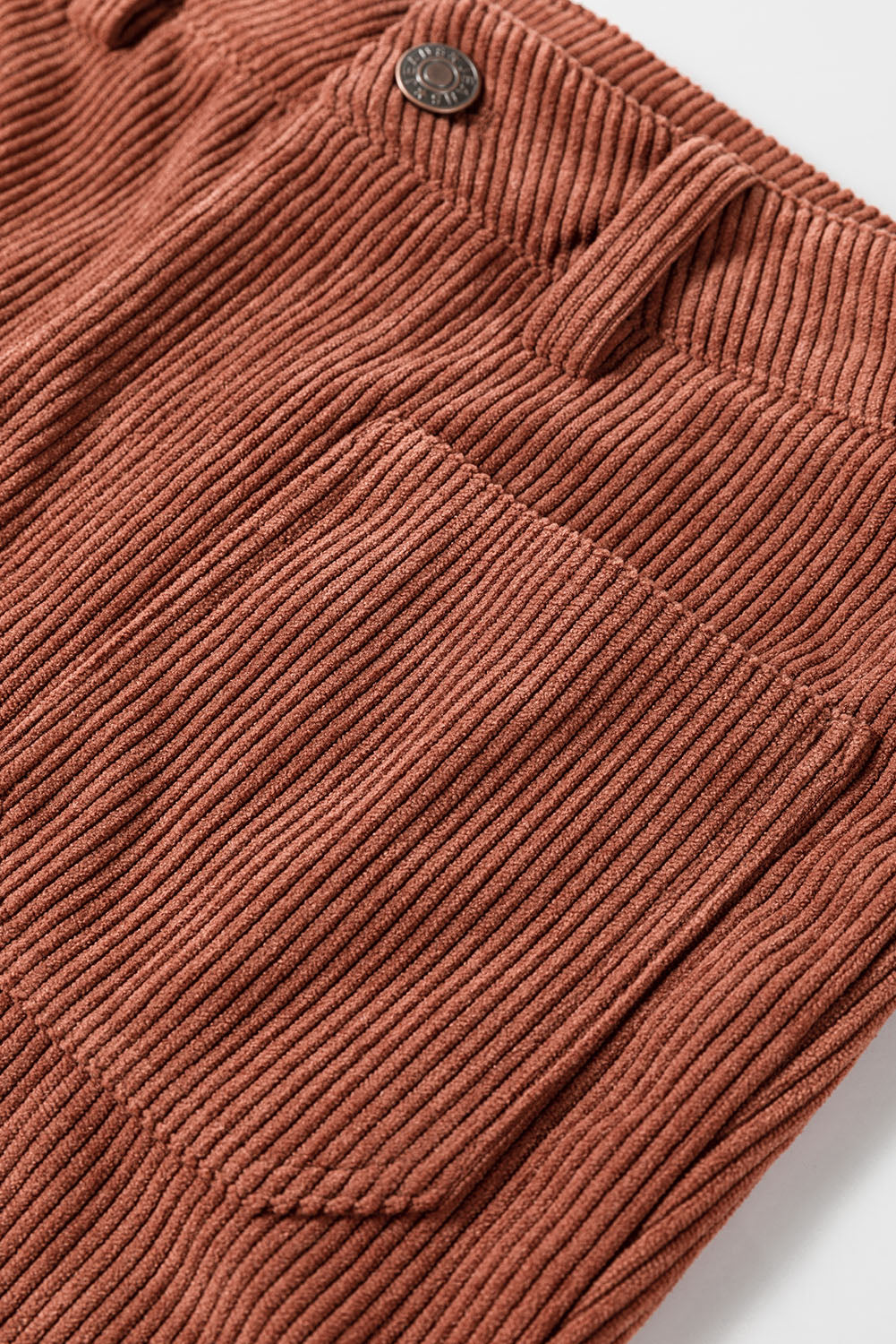 Brown High Waist Square Pockets Corduroy Pants - Premium Bottoms/Pants & Culotte from Momma Done Gone Crafty- Just $38.99! Shop now at Momma Done Gone Crafty