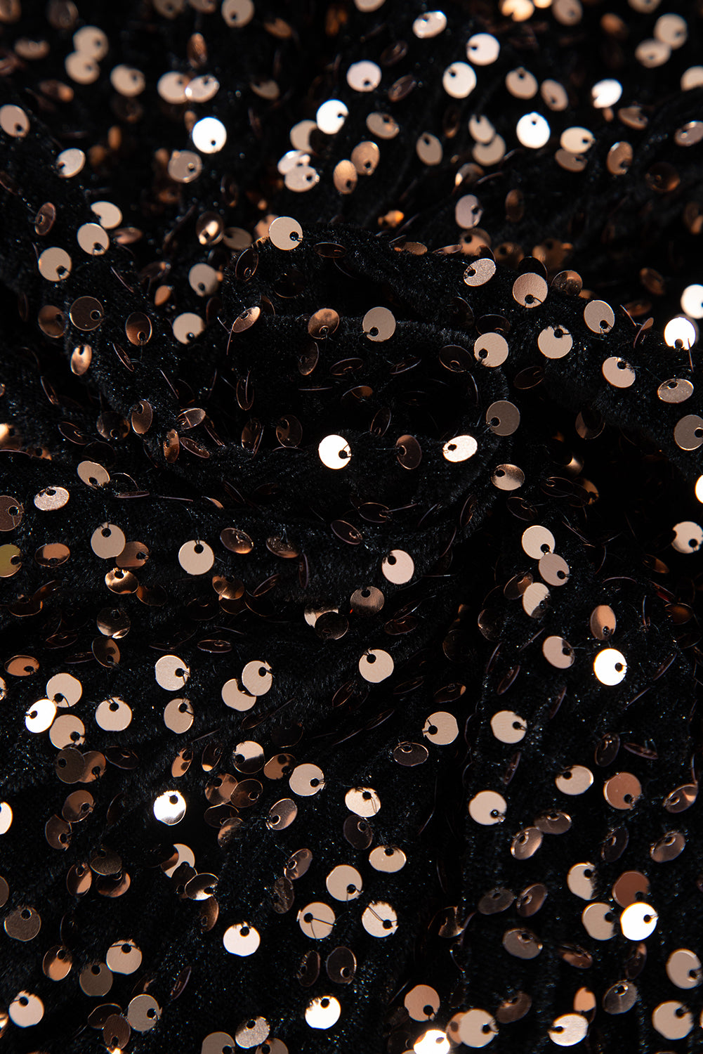 Black Deep V Back Sequin Puff Sleeve Bodysuit - Premium Tops/Bodysuits from Momma Done Gone Crafty- Just $35.85! Shop now at Momma Done Gone Crafty