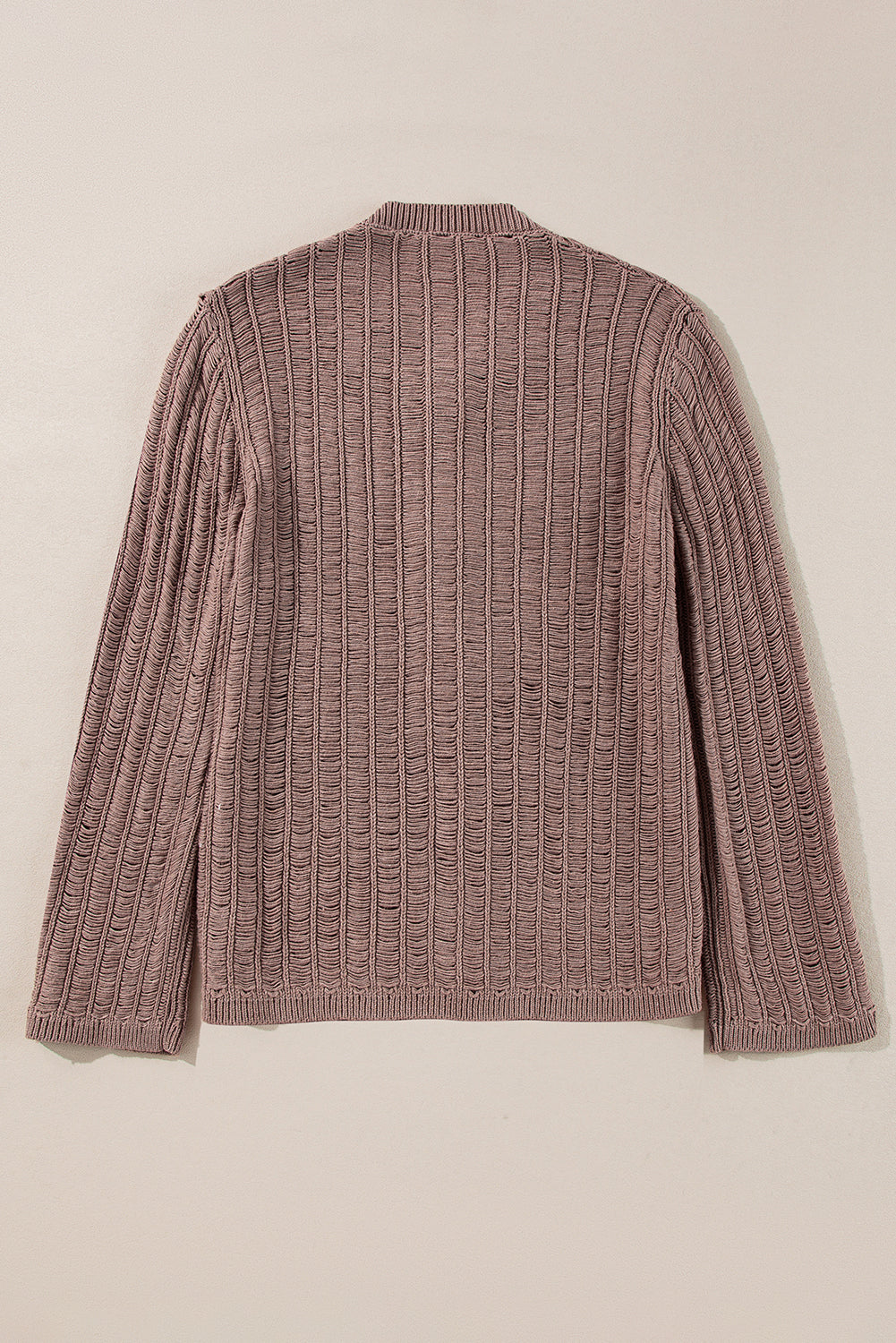 Goat Cut Out Textured Knit Buttoned Cardigan - Premium Sweaters & Cardigans/Cardigans from Momma Done Gone Crafty- Just $28.65! Shop now at Momma Done Gone Crafty