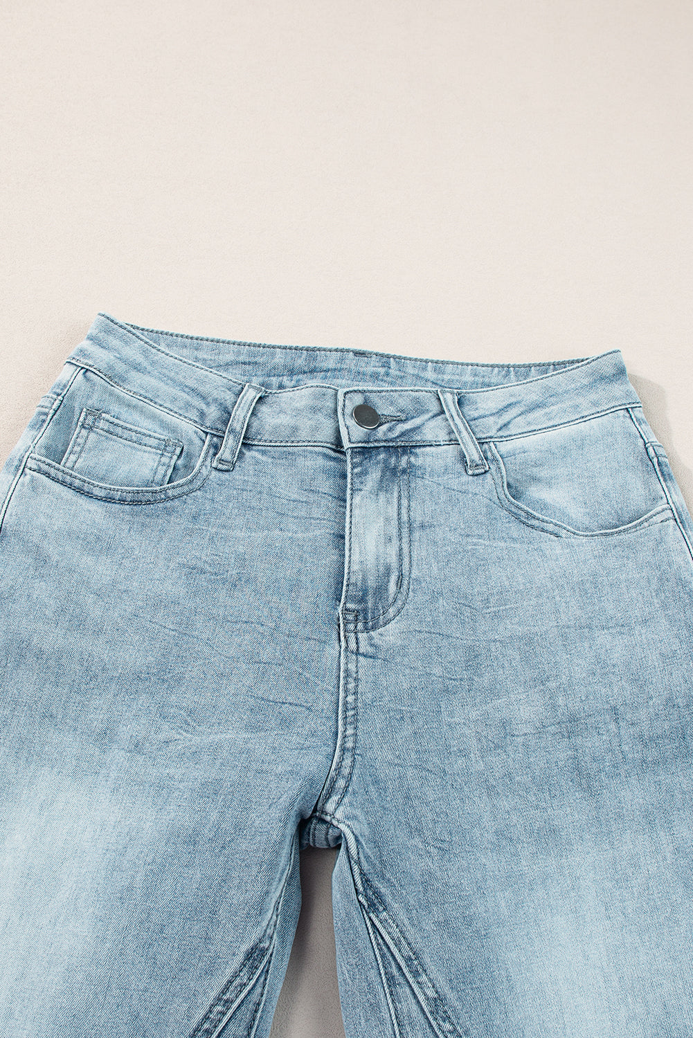 Dusk Blue Acid Wash Extra Wide Leg High Waist Long Jeans - Premium Bottoms/Jeans from Momma Done Gone Crafty- Just $39.45! Shop now at Momma Done Gone Crafty