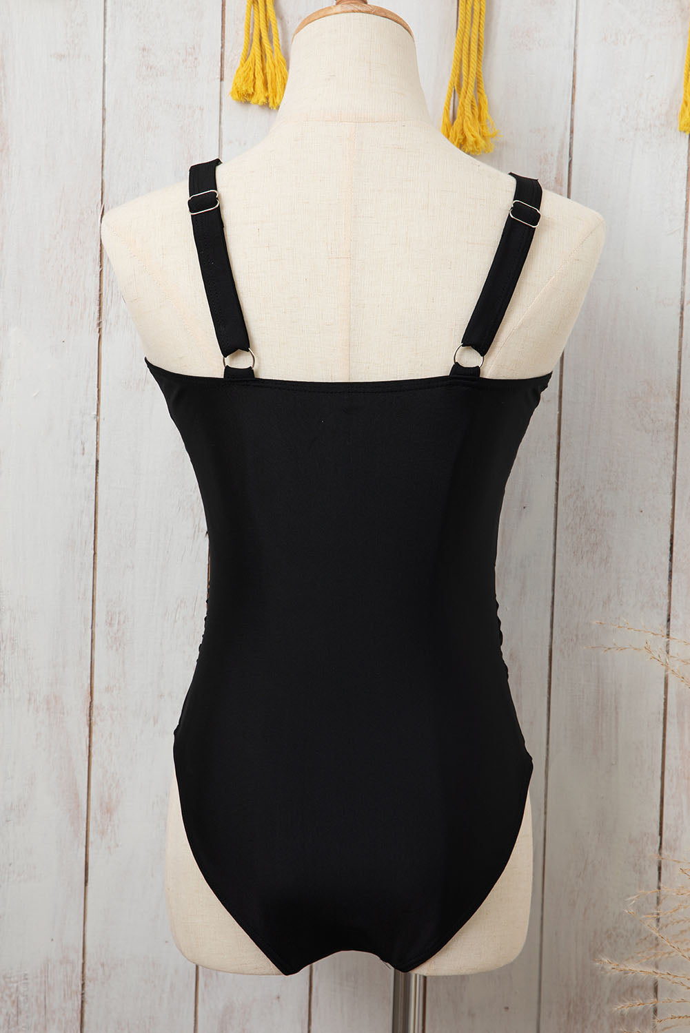 Brown Leopard Mesh Insert V Neck High Waist Monokini - Premium Swimwear/One Piece Swimsuit from Ashes 2 Wildflowers Boutique, LLC- Just $20.67! Shop now at Ashes 2 Wildflowers Boutique, LLC