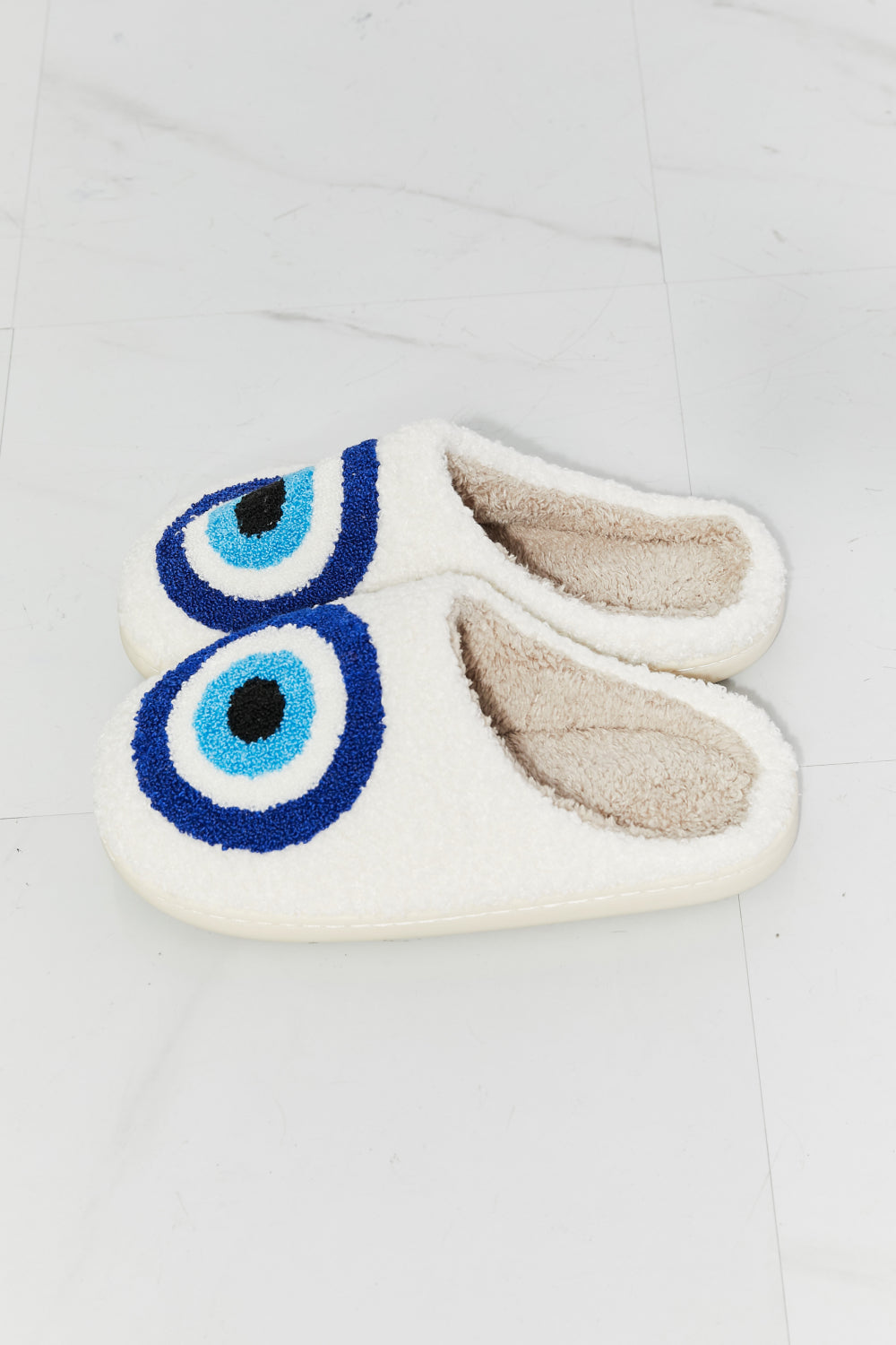 MMShoes Eye Plush Slipper - Premium from Momma Done Gone Crafty- Just $26.99! Shop now at Momma Done Gone Crafty