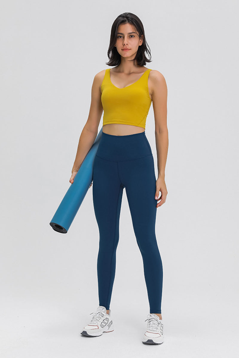Scoop Back Sports Bra - Premium from Momma Done Gone Crafty- Just $24.99! Shop now at Momma Done Gone Crafty