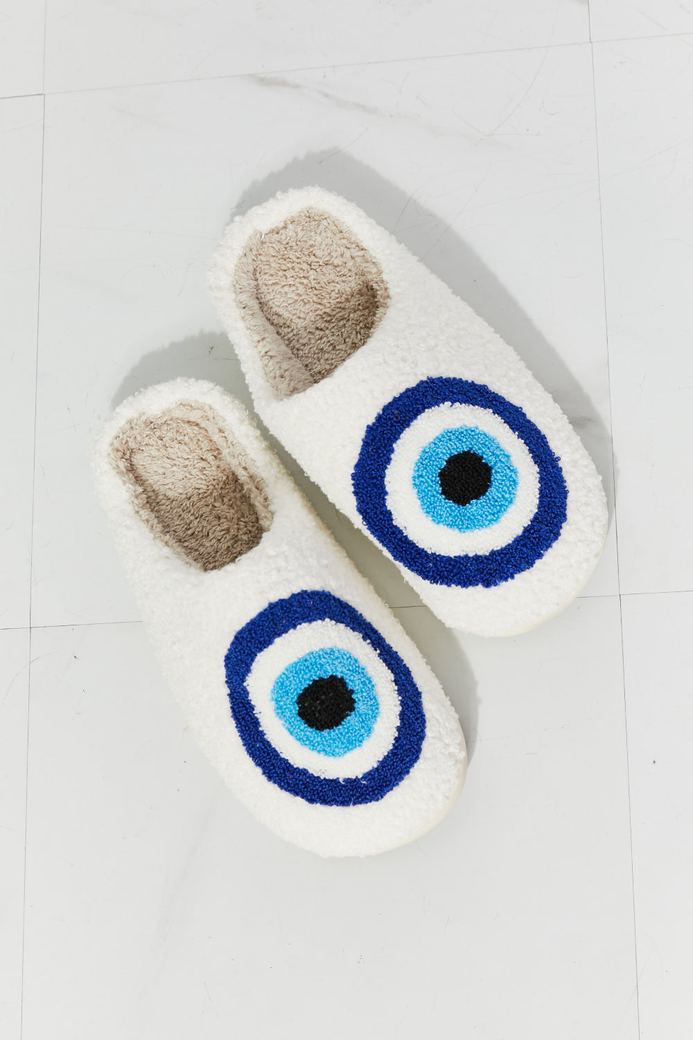 MMShoes Eye Plush Slipper - Premium from Momma Done Gone Crafty- Just $26.99! Shop now at Momma Done Gone Crafty