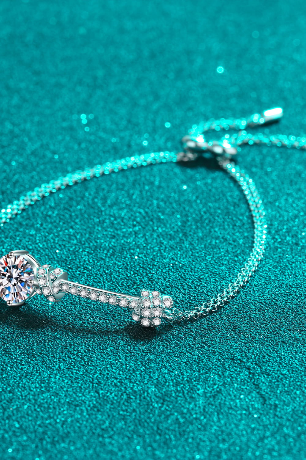 2 Carat Moissanite 925 Sterling Silver Bracelet - Premium from Momma Done Gone Crafty- Just $109.99! Shop now at Momma Done Gone Crafty