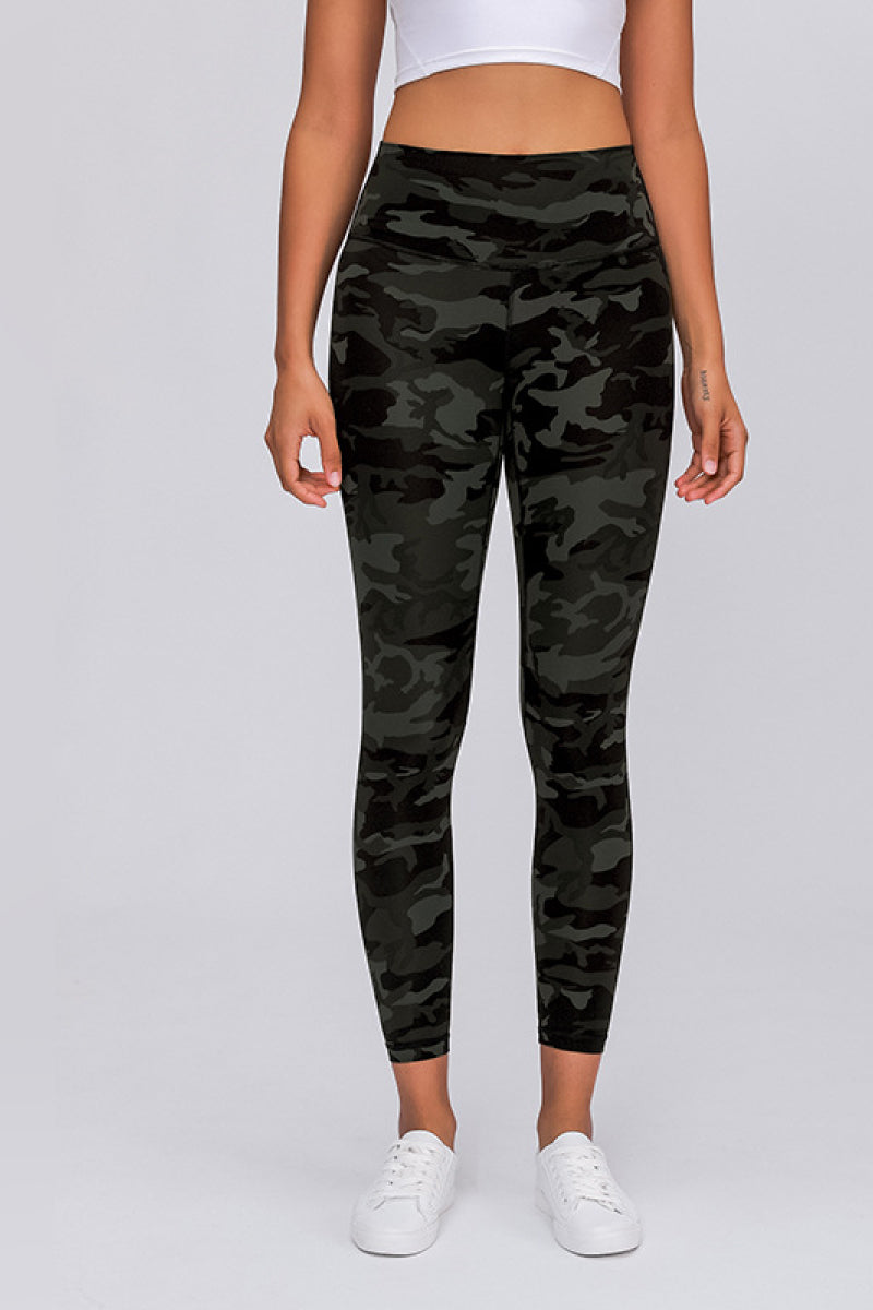 Wide Seamless Band Waist Sports Leggings - Premium from Momma Done Gone Crafty- Just $38.99! Shop now at Momma Done Gone Crafty