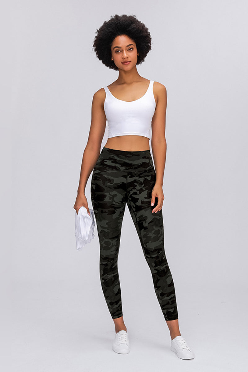 Wide Seamless Band Waist Sports Leggings - Premium from Momma Done Gone Crafty- Just $38.99! Shop now at Momma Done Gone Crafty