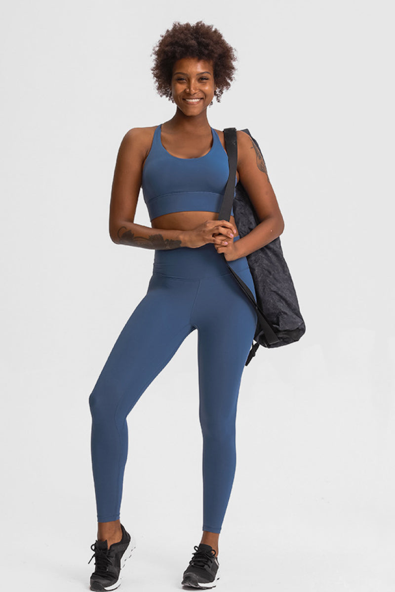 Eight Strap Sports Bra - Premium from Momma Done Gone Crafty- Just $28.99! Shop now at Momma Done Gone Crafty