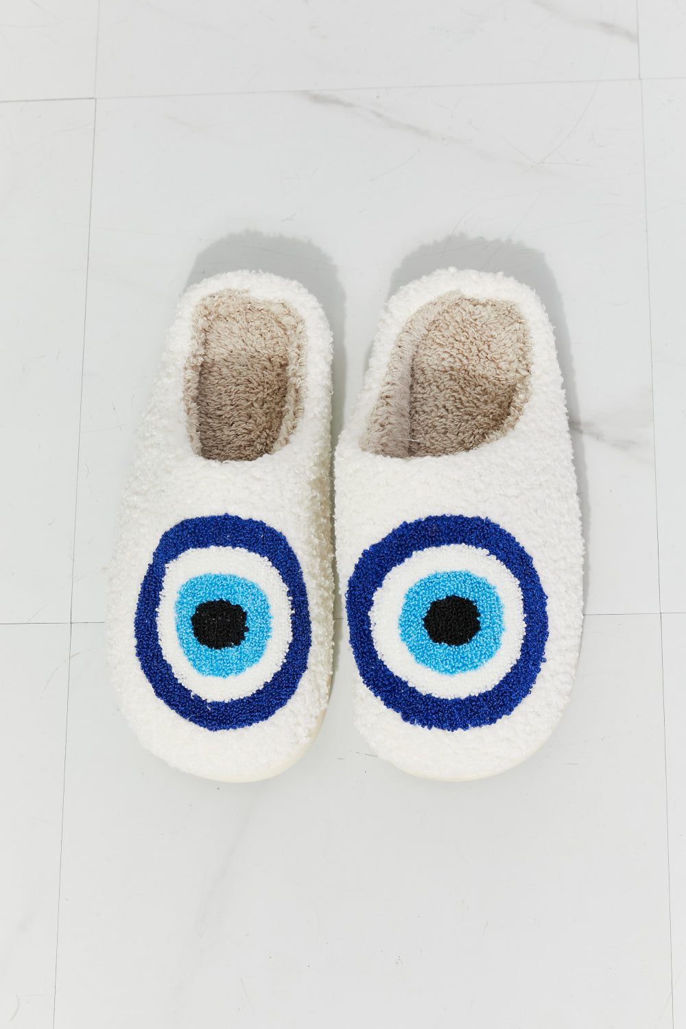 MMShoes Eye Plush Slipper - Premium from Momma Done Gone Crafty- Just $26.99! Shop now at Momma Done Gone Crafty