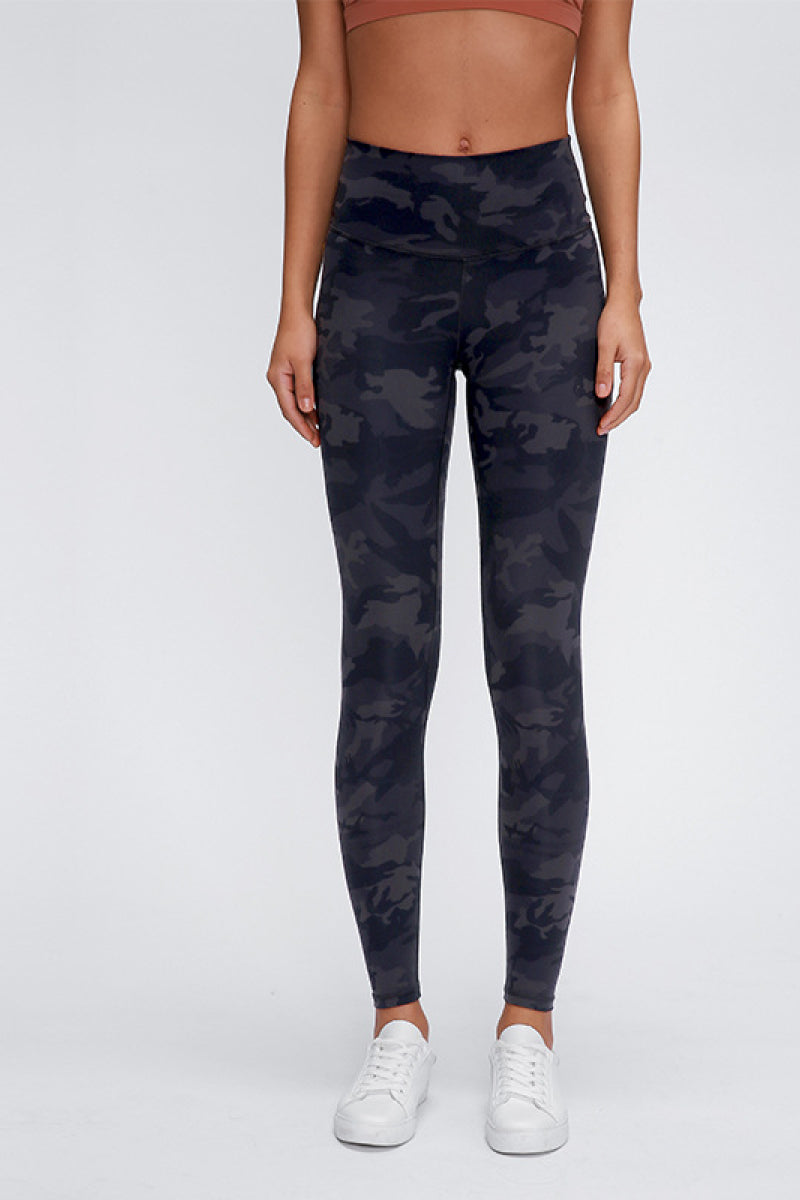 Wide Seamless Band Waist Sports Leggings - Premium from Momma Done Gone Crafty- Just $38.99! Shop now at Momma Done Gone Crafty