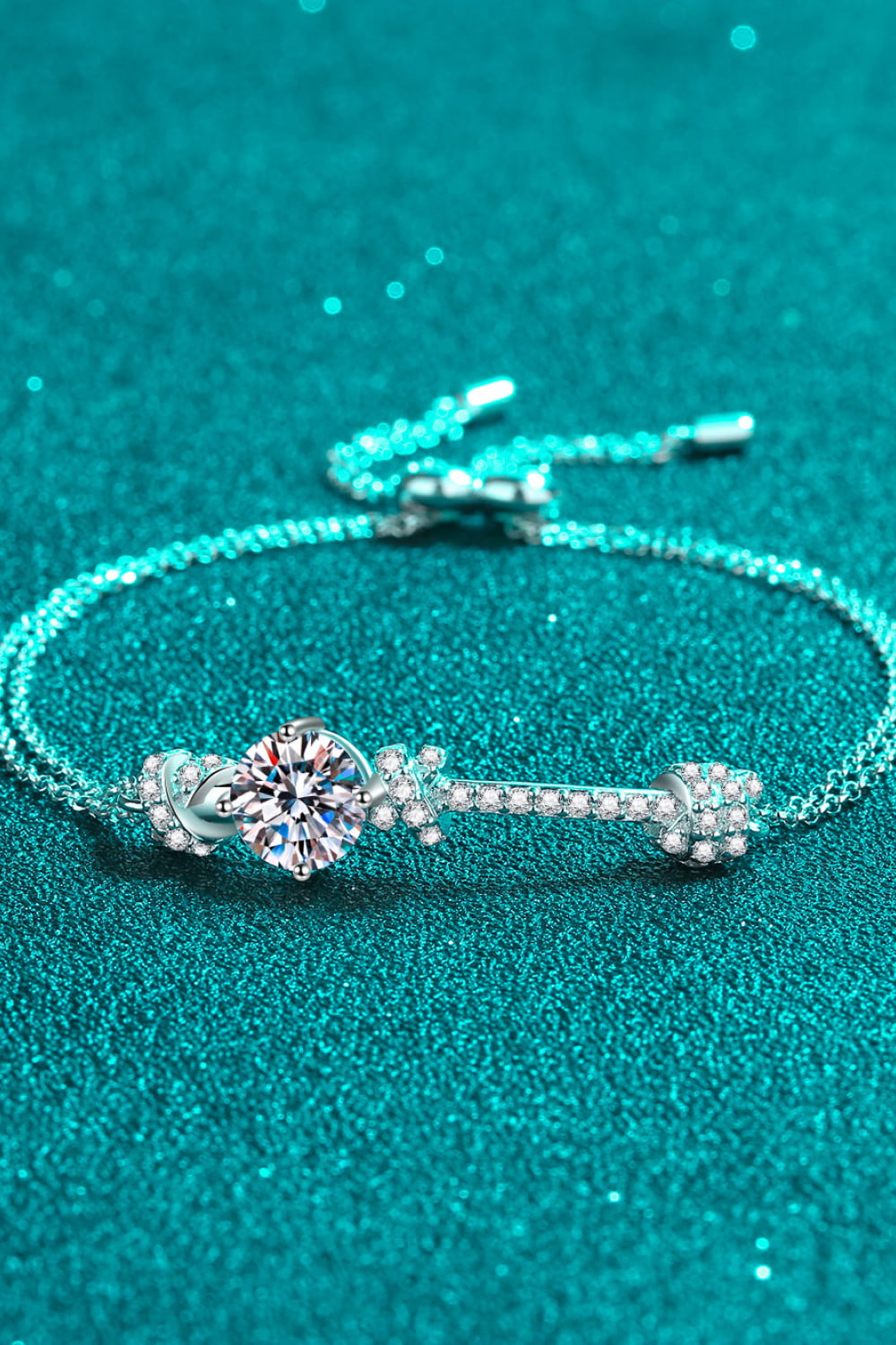 2 Carat Moissanite 925 Sterling Silver Bracelet - Premium from Momma Done Gone Crafty- Just $109.99! Shop now at Momma Done Gone Crafty
