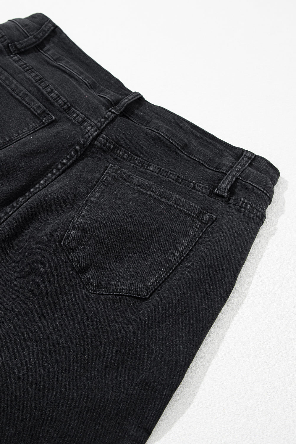 Black High Waist Button Front Flare Jeans - Premium Bottoms/Jeans from Ashes 2 Wildflowers Boutique, LLC- Just $33.84! Shop now at Ashes 2 Wildflowers Boutique, LLC