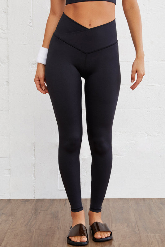 Black Arched Waist Seamless Active Leggings - Premium Activewear/Yoga Pants from Ashes 2 Wildflowers Boutique, LLC- Just $15.87! Shop now at Ashes 2 Wildflowers Boutique, LLC