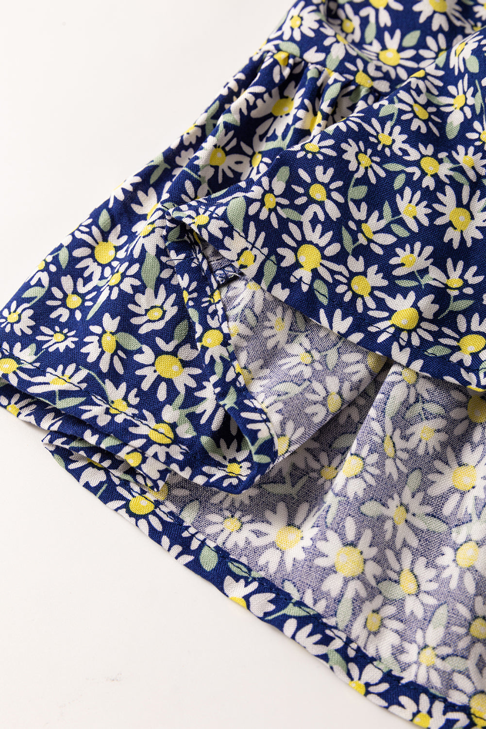 Blue Boho Floral Print Smocked Square Neck Loose Fit Blouse - Premium Tops/Blouses & Shirts from Ashes 2 Wildflowers Boutique, LLC- Just $31.25! Shop now at Ashes 2 Wildflowers Boutique, LLC