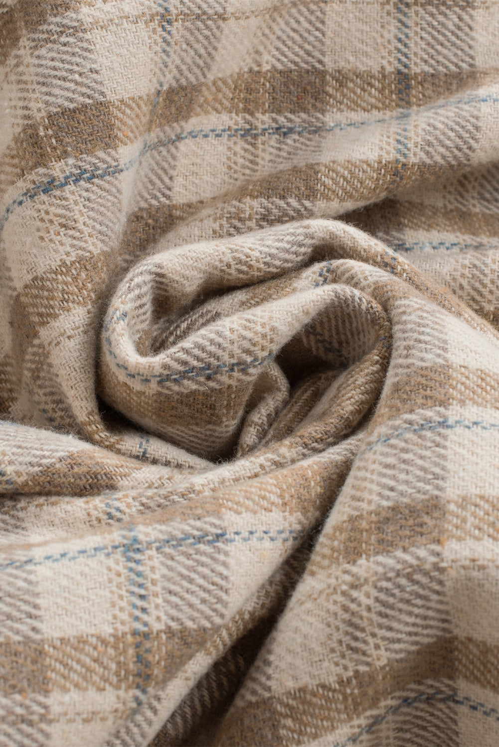 Khaki Plaid Pattern Sherpa Lined Hooded Shacket - Premium Outerwear from Momma Done Gone Crafty- Just $59.94! Shop now at Momma Done Gone Crafty