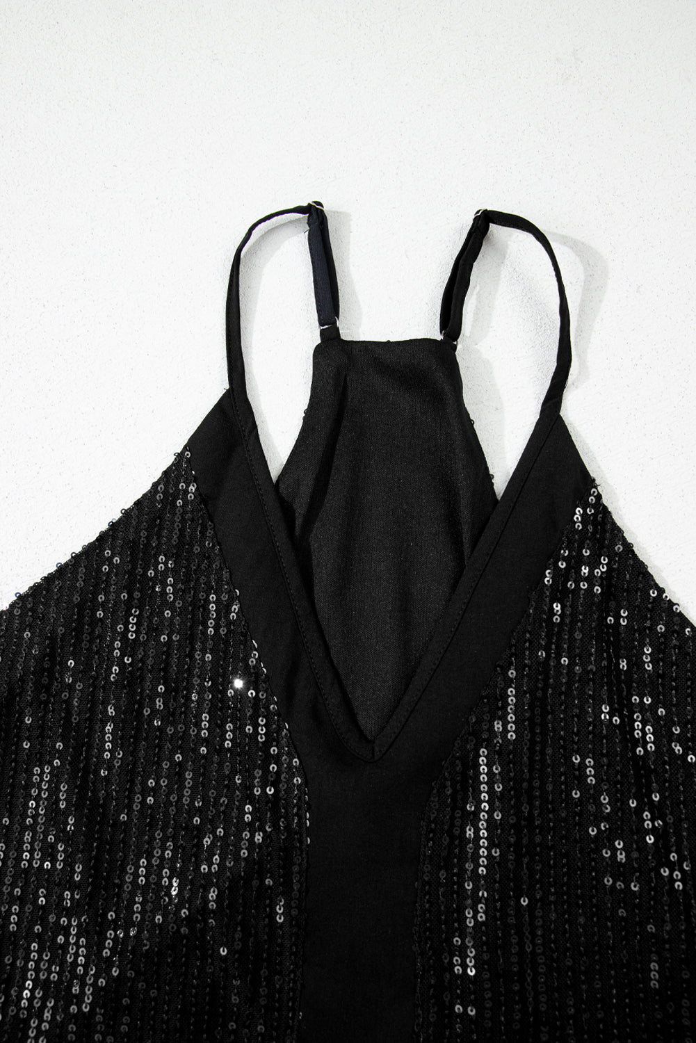 Black Sequin Racerback Tank - Premium Tops from Momma Done Gone Crafty- Just $49.20! Shop now at Momma Done Gone Crafty