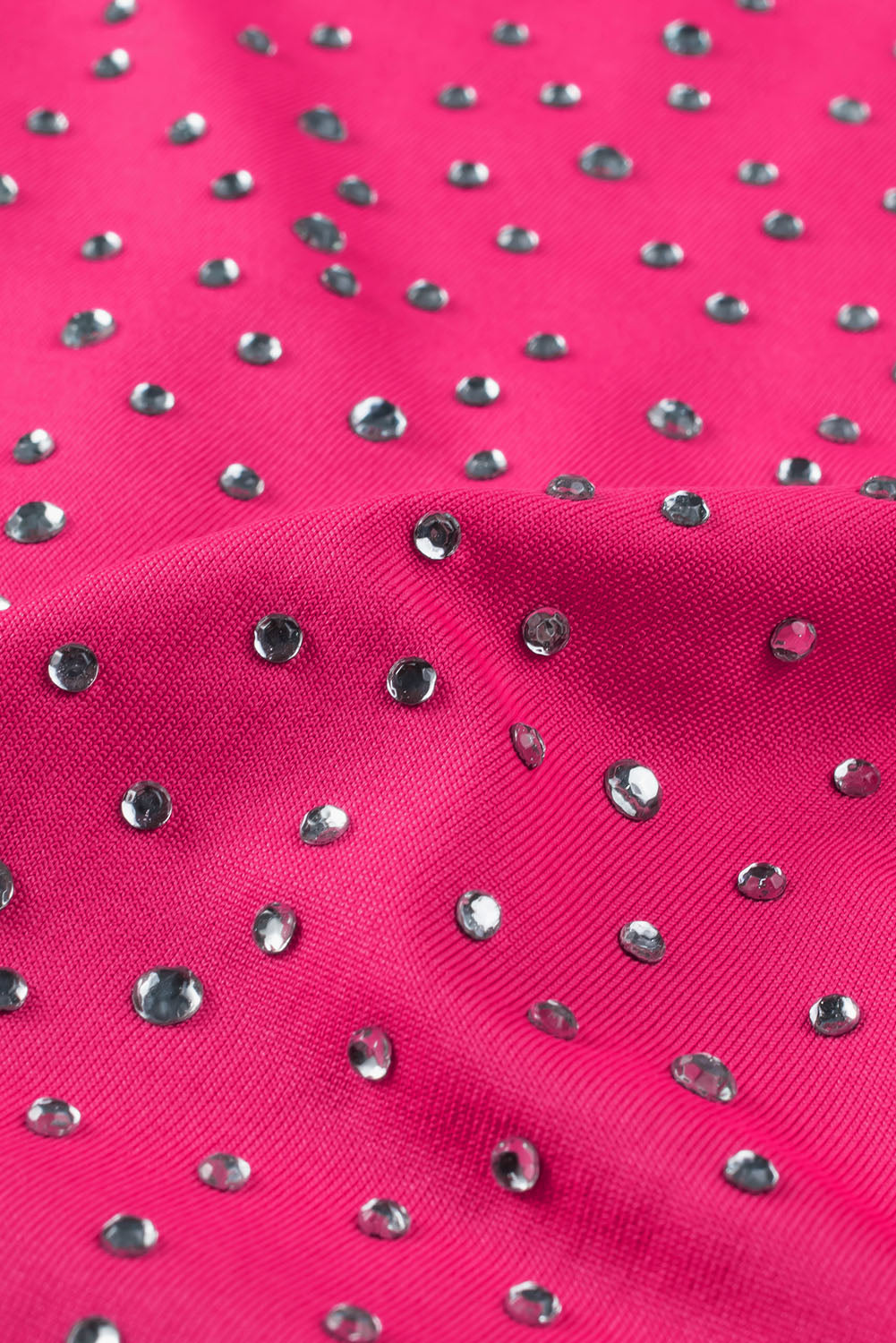 Rose Rhinestone Allover Round Neck Short Sleeve Bodysuit - Premium Tops from Momma Done Gone Crafty- Just $52.20! Shop now at Momma Done Gone Crafty