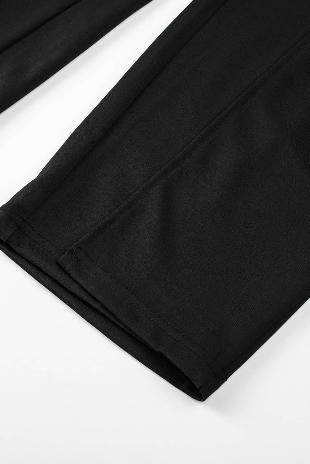 Black Spaghetti Straps Slit Leg Jumpsuit with Pockets - Premium Bottoms from Momma Done Gone Crafty- Just $47.94! Shop now at Momma Done Gone Crafty