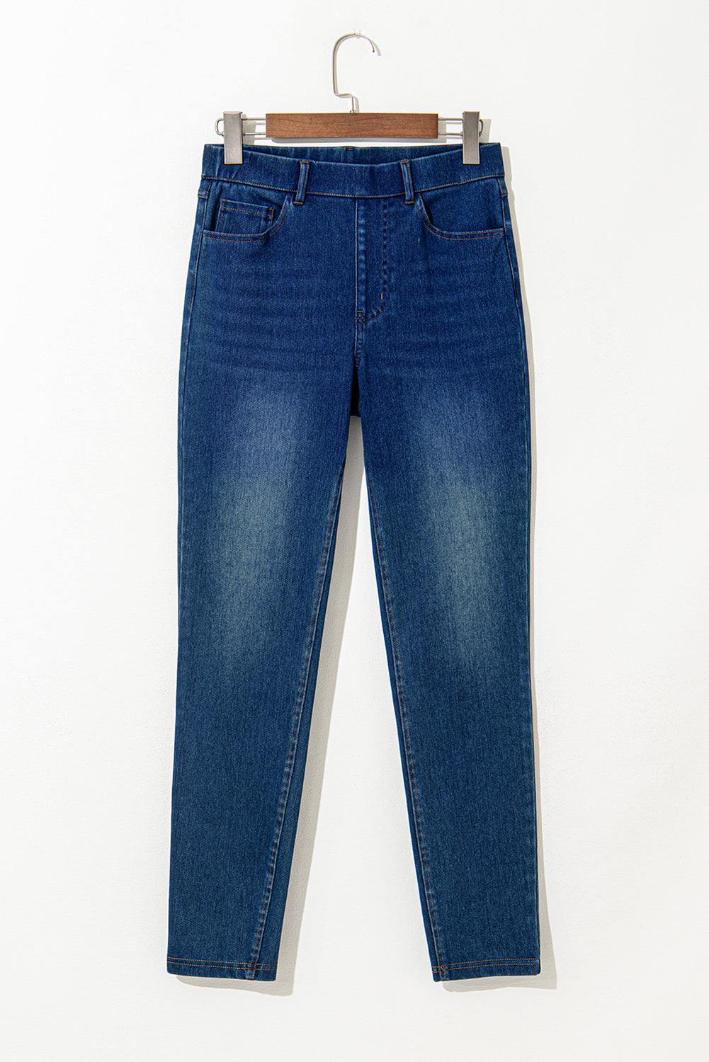 Ashleigh Blue Multiple Pockets Straight Leg Washed Stretchy Knit Casual Jeans - Premium Bottoms/Jeans from Ashes 2 Wildflowers Boutique, LLC- Just $30.70! Shop now at Ashes 2 Wildflowers Boutique, LLC