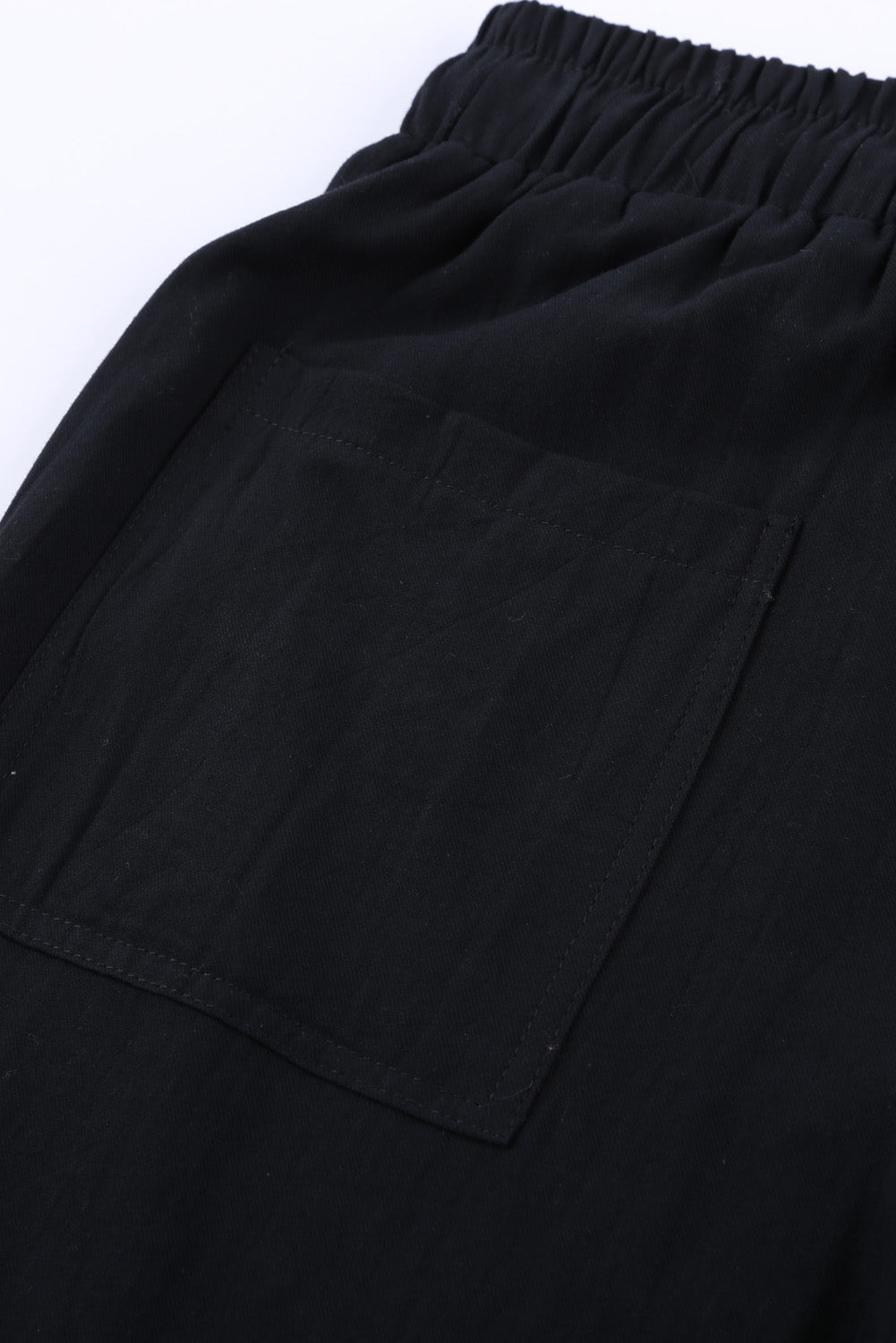 Black Causal Pockets Pants - Premium Bottoms from Momma Done Gone Crafty- Just $32.99! Shop now at Momma Done Gone Crafty