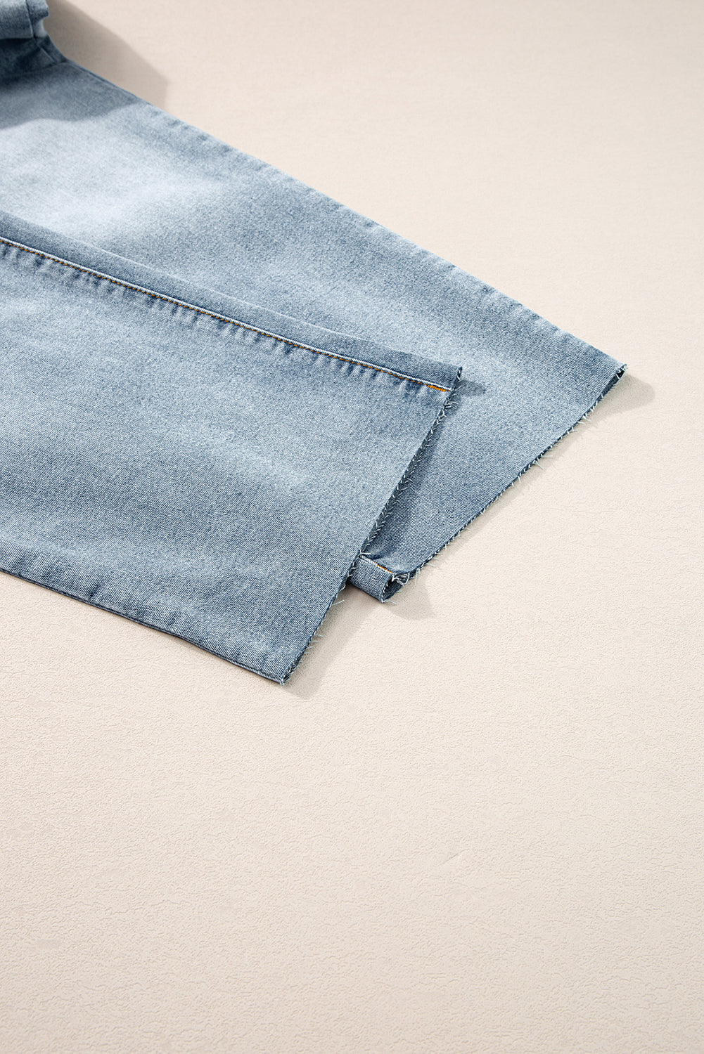Light Blue Acid Wash Raw Edge Straight Jeans - Premium Bottoms/Jeans from Ashes 2 Wildflowers Boutique, LLC- Just $35.64! Shop now at Ashes 2 Wildflowers Boutique, LLC