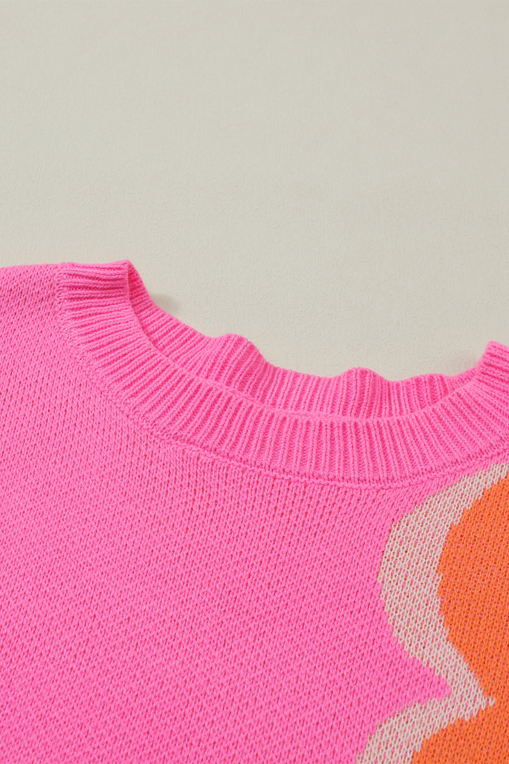 Flower Pattern Slouchy Sweater - Premium Tops from Momma Done Gone Crafty- Just $37.23! Shop now at Momma Done Gone Crafty
