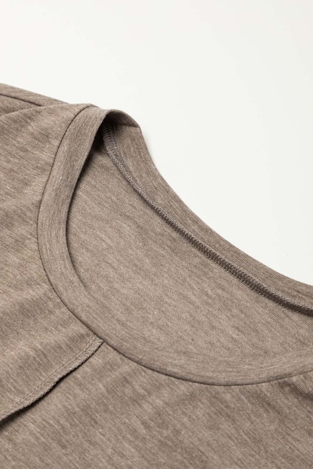 Light French Beige Center Seam Rolled Cuffs T-shirt Dress - Premium Dresses/T Shirt Dresses from Ashes 2 Wildflowers Boutique, LLC- Just $13.95! Shop now at Ashes 2 Wildflowers Boutique, LLC