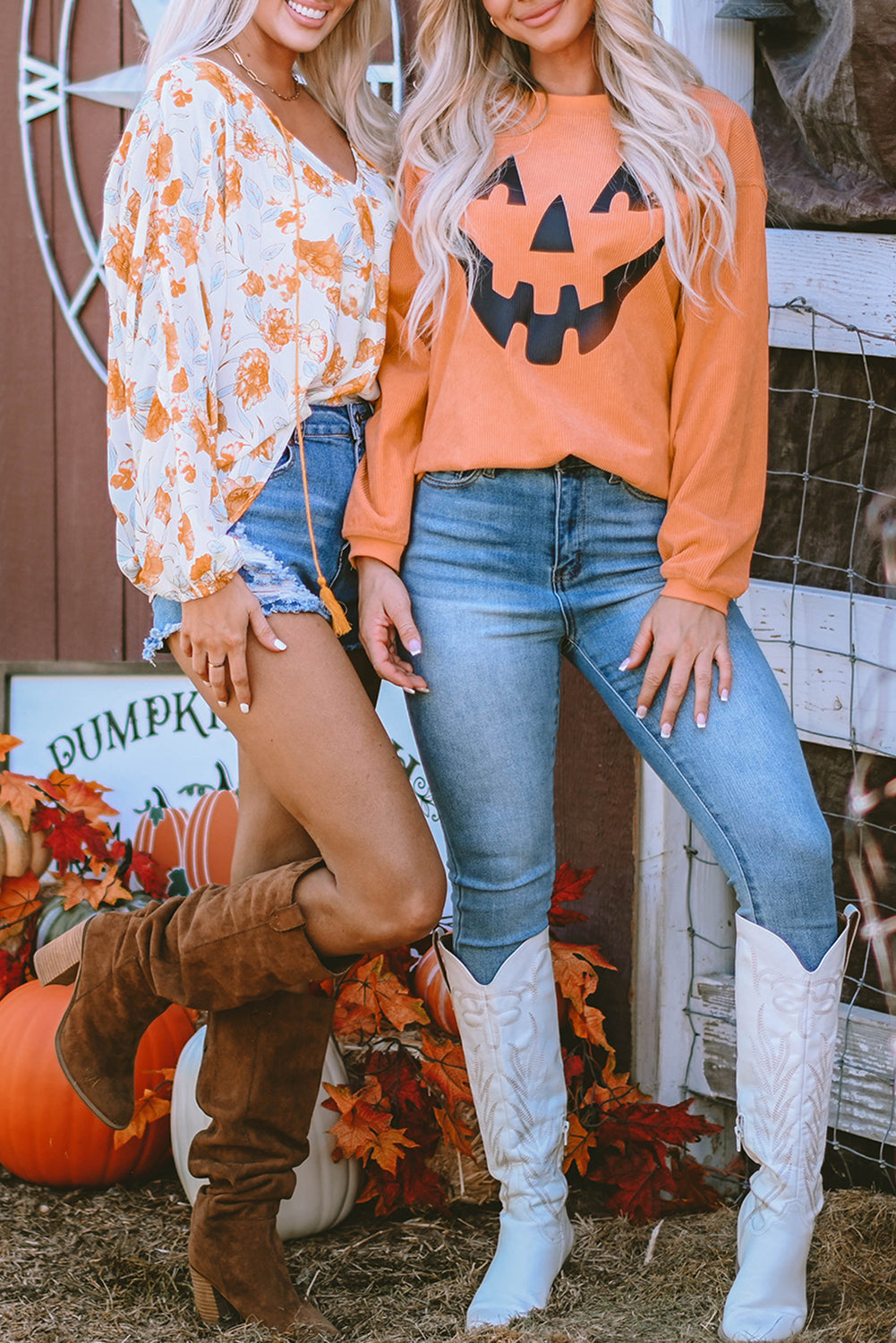 White Tassel Tie V Neck Bubble Sleeve Floral Blouse - Premium Tops from Momma Done Gone Crafty- Just $34.23! Shop now at Momma Done Gone Crafty
