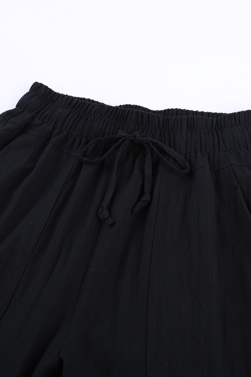 Black Causal Pockets Pants - Premium Bottoms from Momma Done Gone Crafty- Just $32.99! Shop now at Momma Done Gone Crafty