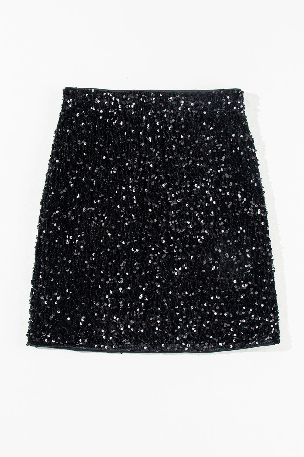 Black Sequin Bodycon Mini Skirt - Premium Bottoms/Skirts & Petticoat from Ashes 2 Wildflowers Boutique, LLC- Just $14.40! Shop now at Ashes 2 Wildflowers Boutique, LLC