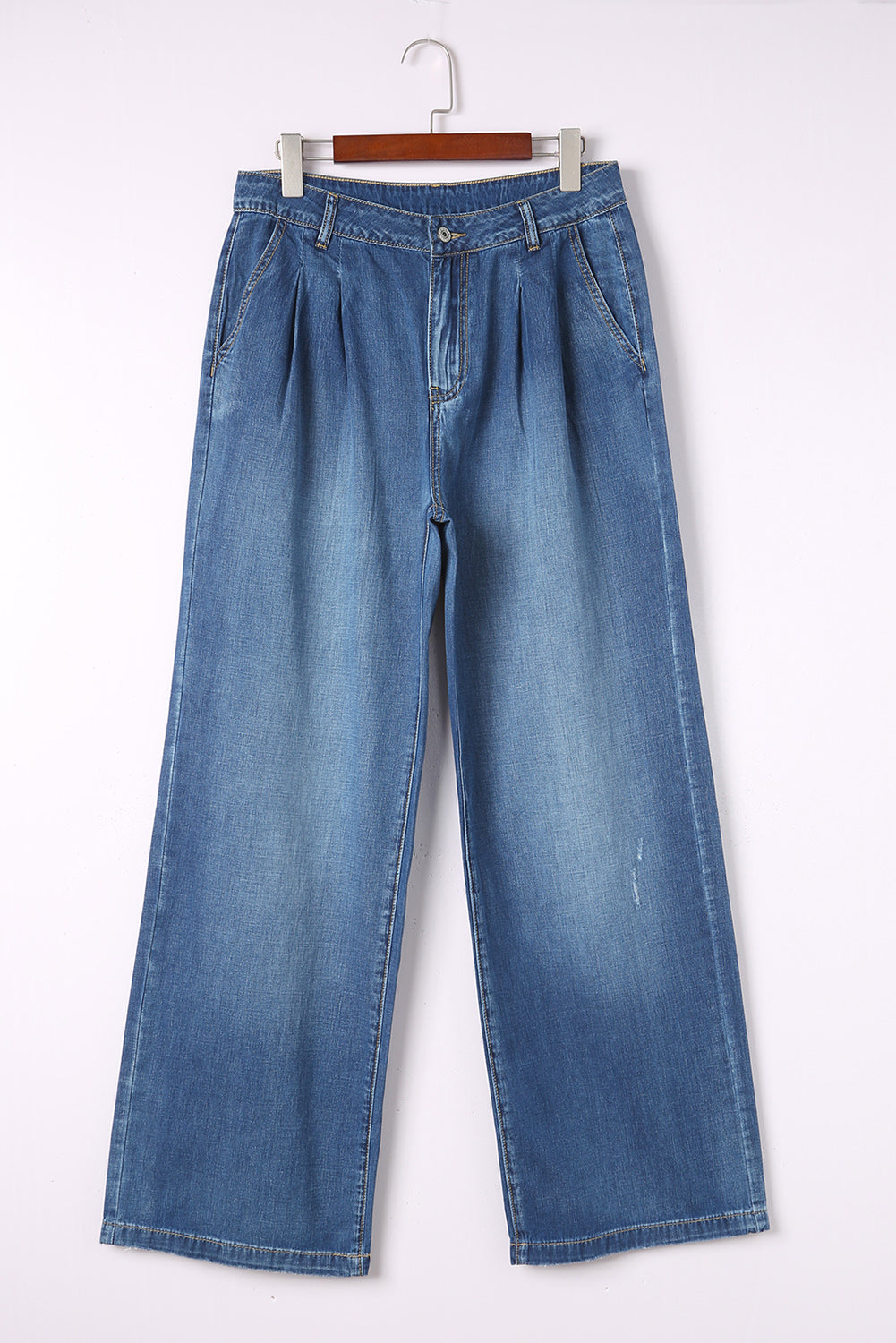 Blue Slouchy Wide Leg Jeans - Premium Bottoms/Jeans from Ashes 2 Wildflowers Boutique, LLC- Just $41.40! Shop now at Ashes 2 Wildflowers Boutique, LLC