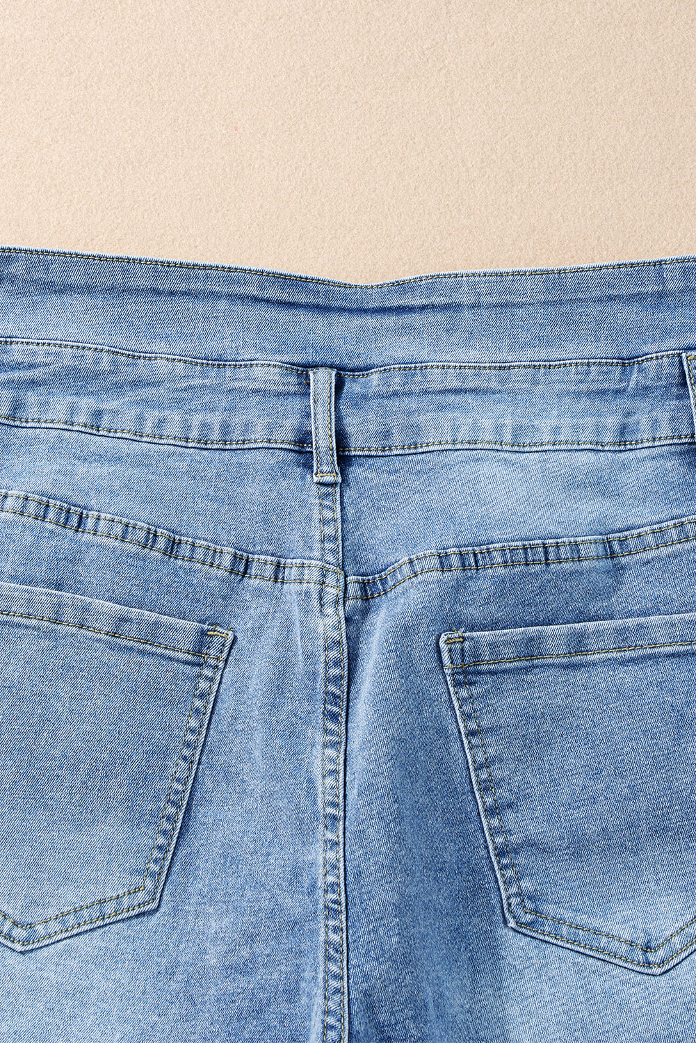 Dusk Blue Button Fly High Waist Roll Edge Denim Shorts - Premium Bottoms/Denim Shorts from Ashes 2 Wildflowers Boutique, LLC- Just $30.75! Shop now at Ashes 2 Wildflowers Boutique, LLC