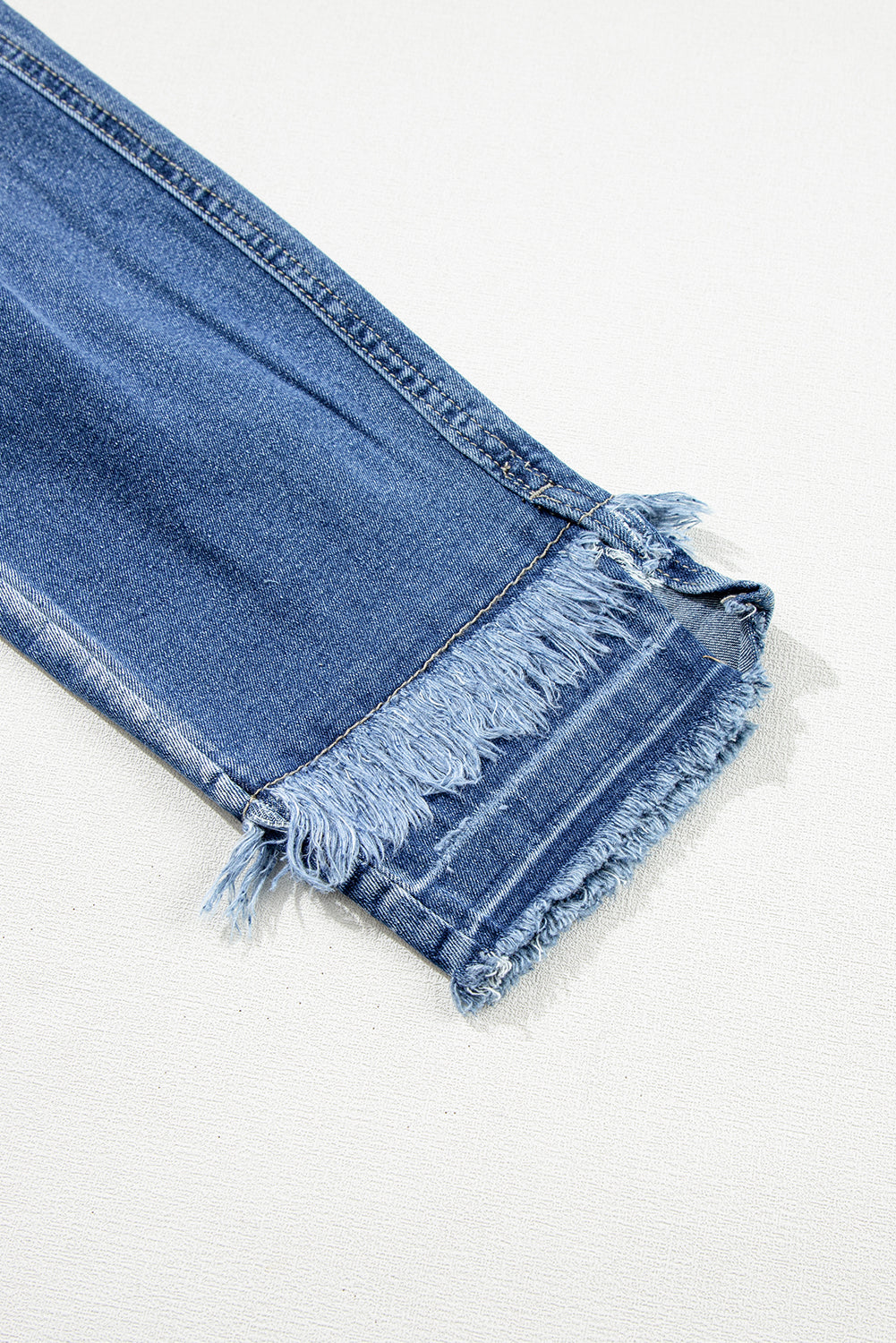 Light Blue Distressed Frayed Ankle Skinny Jeans - Premium Bottoms/Jeans from Ashes 2 Wildflowers Boutique, LLC- Just $35.52! Shop now at Ashes 2 Wildflowers Boutique, LLC