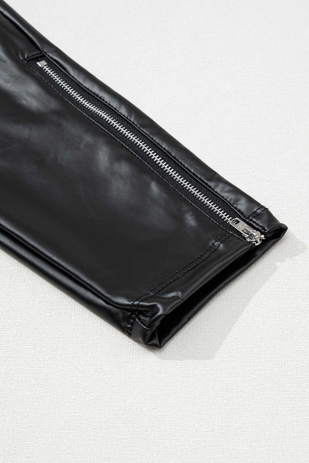 Black Faux Leather Zipped Detail Leggings - Premium Bottoms/Leggings from Ashes 2 Wildflowers Boutique, LLC- Just $27.51! Shop now at Ashes 2 Wildflowers Boutique, LLC