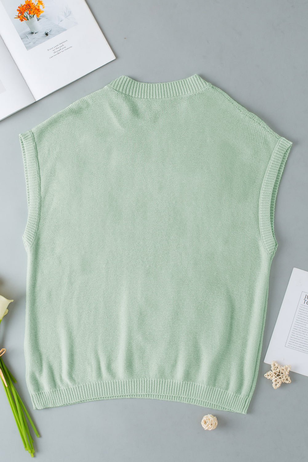 Moonlight Jade Multi Crochet Flower Knit Short Sleeve Sweater Top - Premium Sweaters & Cardigans/Short Sleeve Sweaters from Momma Done Gone Crafty- Just $27.69! Shop now at Momma Done Gone Crafty