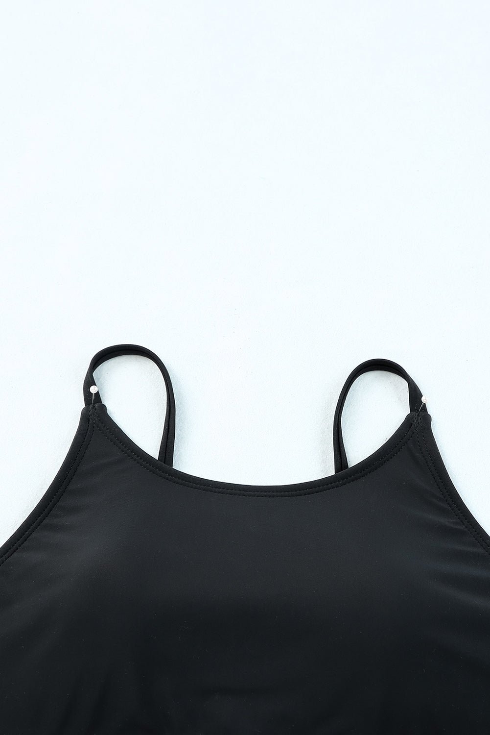 Black Rose Leopard Mesh Trim 2pcs Bikini Swimsuit - Premium Swimwear from Momma Done Gone Crafty- Just $18.00! Shop now at Momma Done Gone Crafty