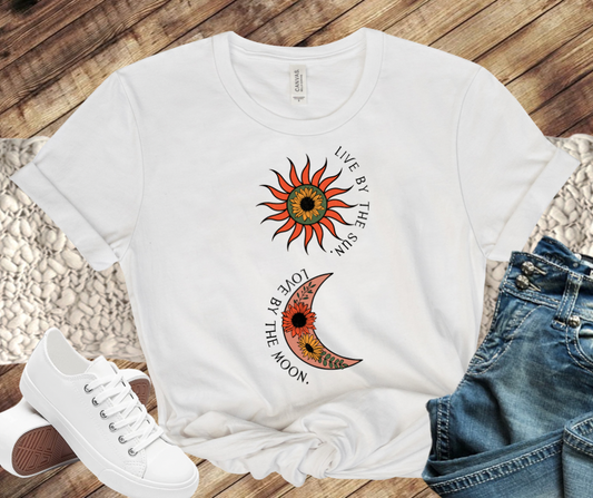 Live By the Sun Love By the Moon - Premium  from Momma Done Gone Crafty- Just $20! Shop now at Momma Done Gone Crafty